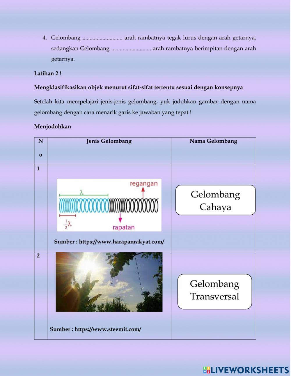 LKPD Materi Gelombang