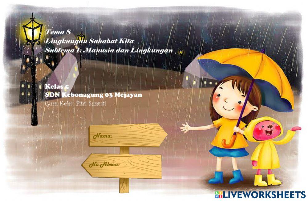 Tema 8 Subtema 1 Pembelajaran 1,2,3