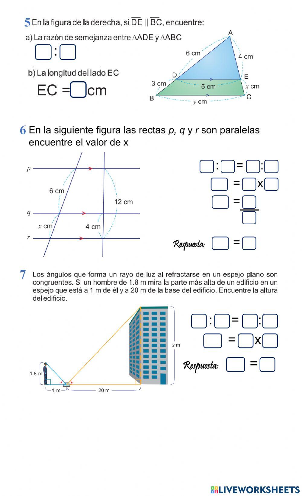 Criterios de congruencia de triángulos