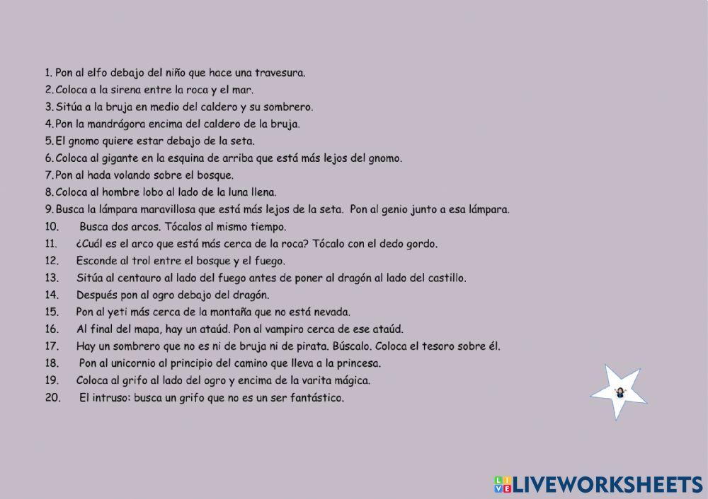 Seguimiento de instrucciones