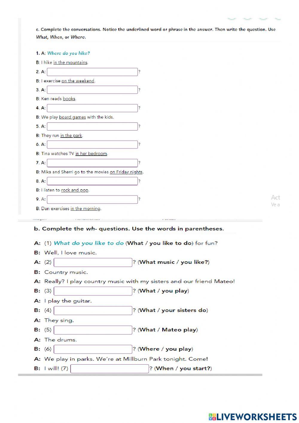Simple present do-does