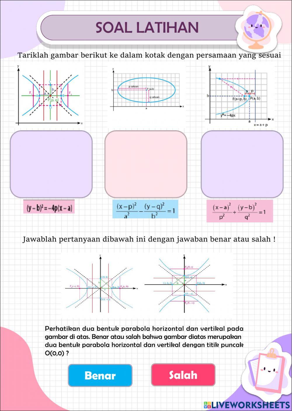 Irisan Kerucut dan Persamaan Parametrik