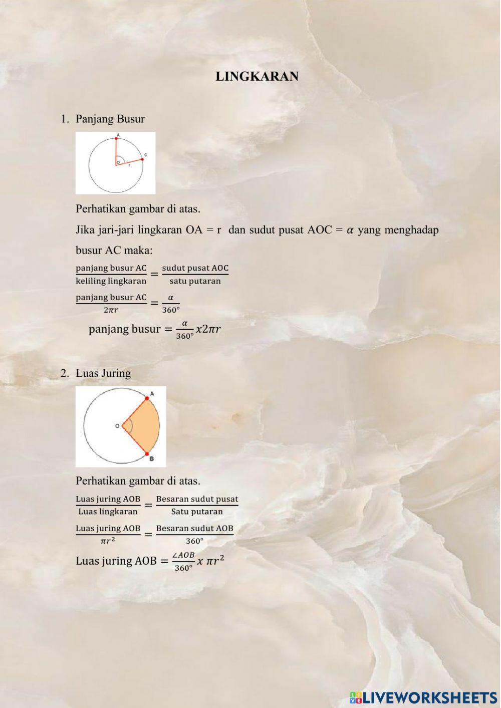 LKS Interaktif Irisan Kerucut