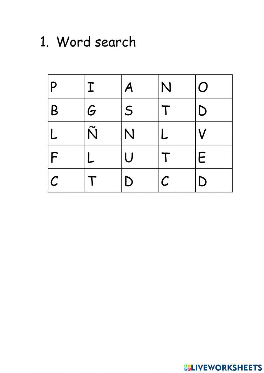 Wordsearch Wordsearch