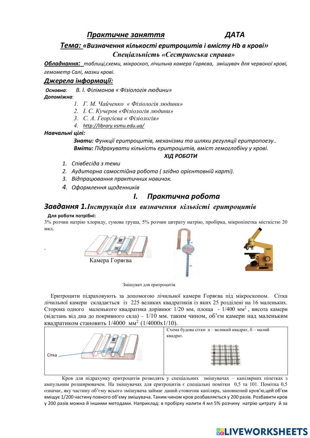 Фізіологія крові
