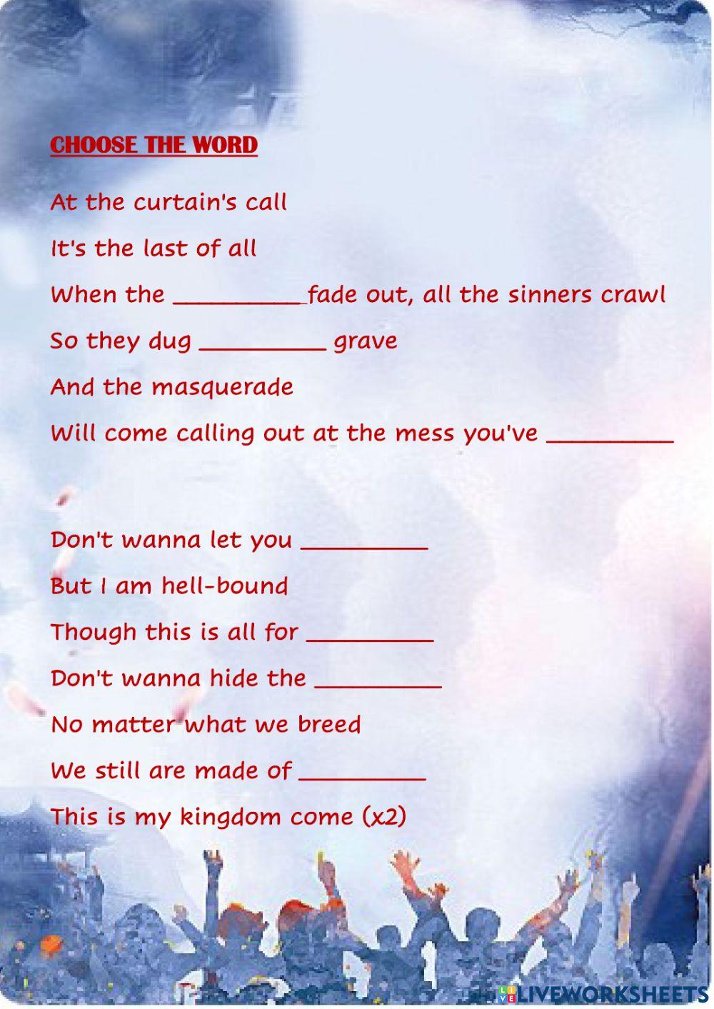 Demons - imagine dragons