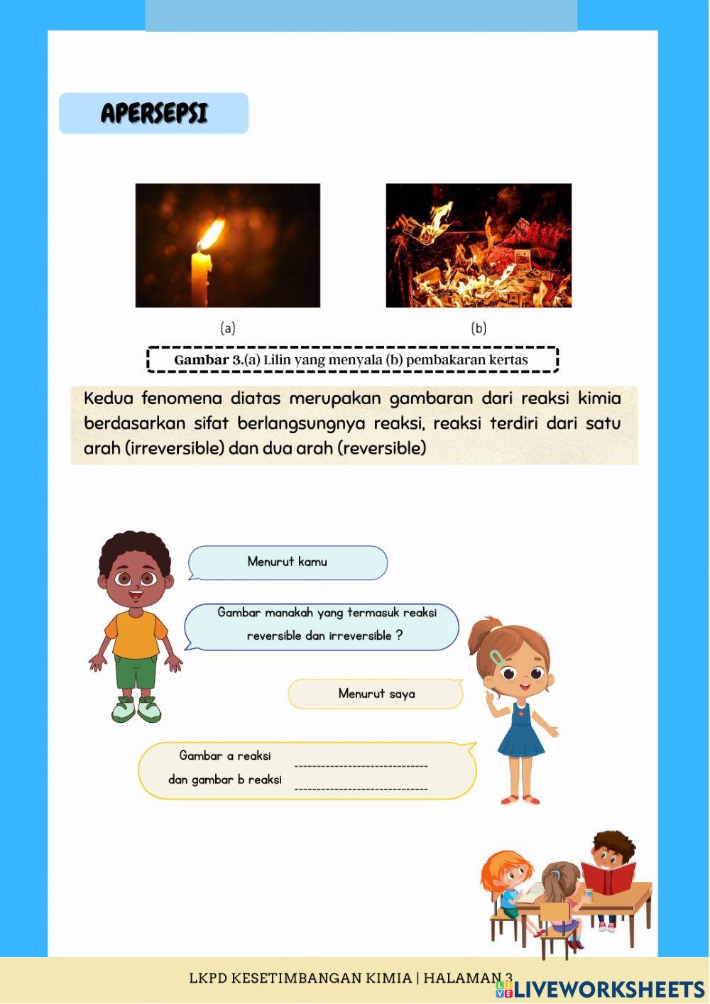 Lkpd pogil kesetimbangan kimia part 1