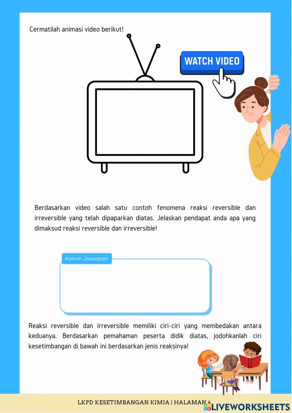 Lkpd pogil kesetimbangan kimia part 1
