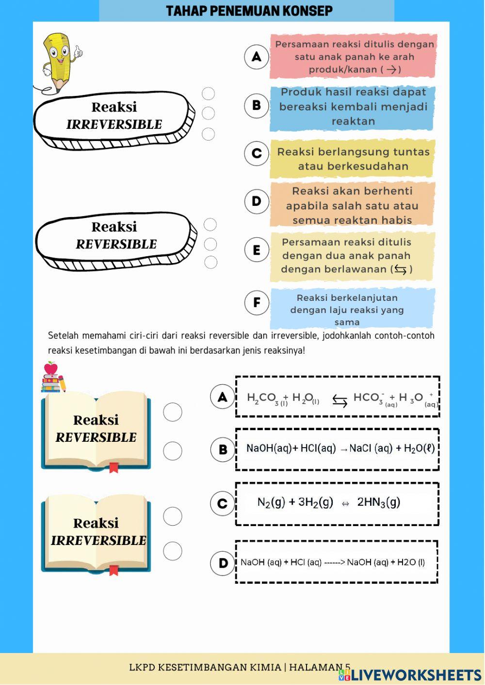 Lkpd pogil kesetimbangan kimia part 1