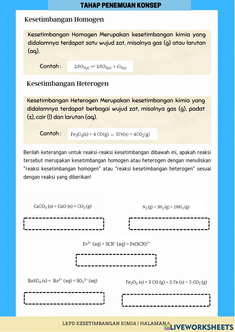 Lkpd pogil kesetimbangan kimia part 1