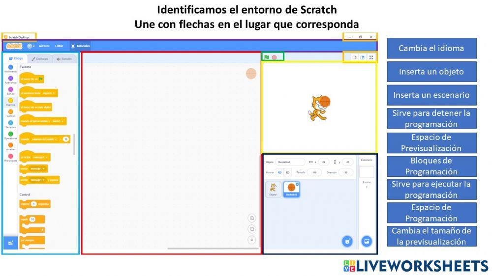 Conocemos el entorno de scratch