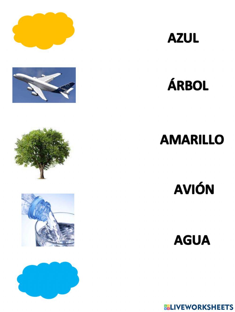 Palabras con fonema inicial A