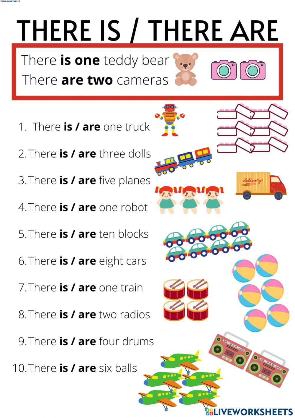 THERE IS - THERE ARE