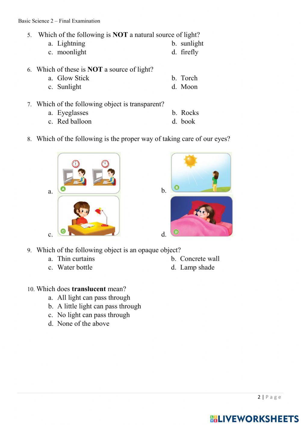 retake-exam-ep-p2-online-exercise-for-live-worksheets