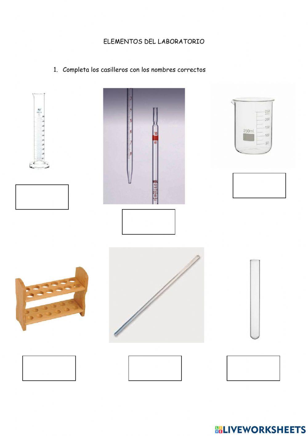 Elementos del laboratorio
