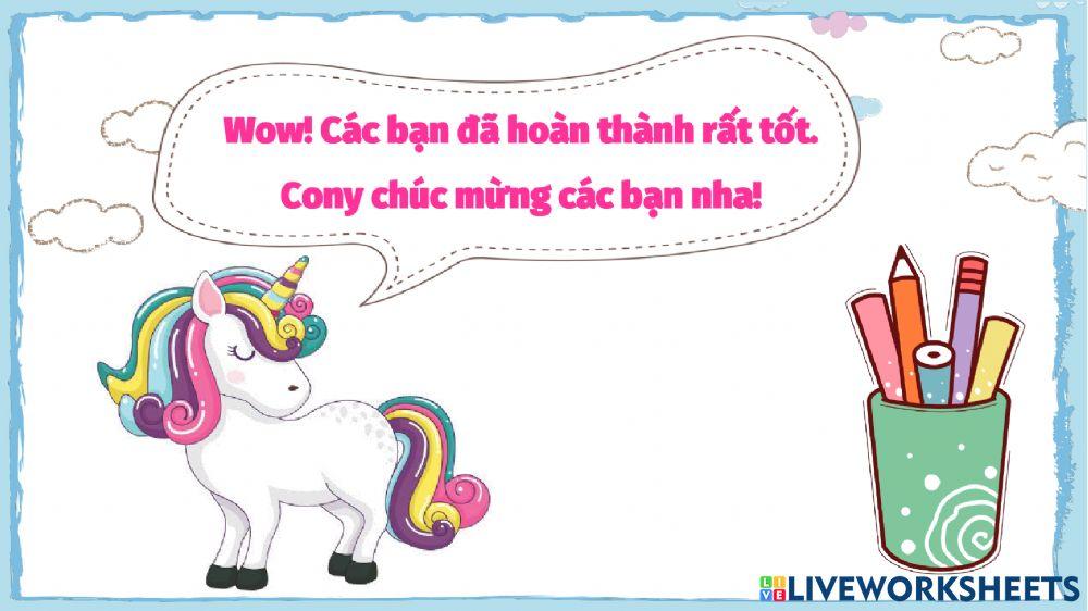 Vui học cùng Cony kì 19