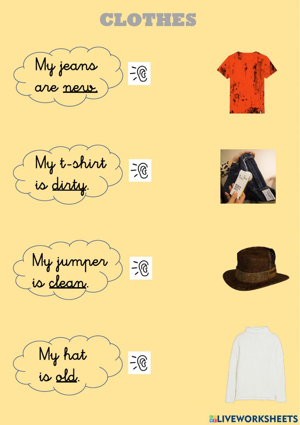 Clothes(2) KIDS CAN 2 unit 3