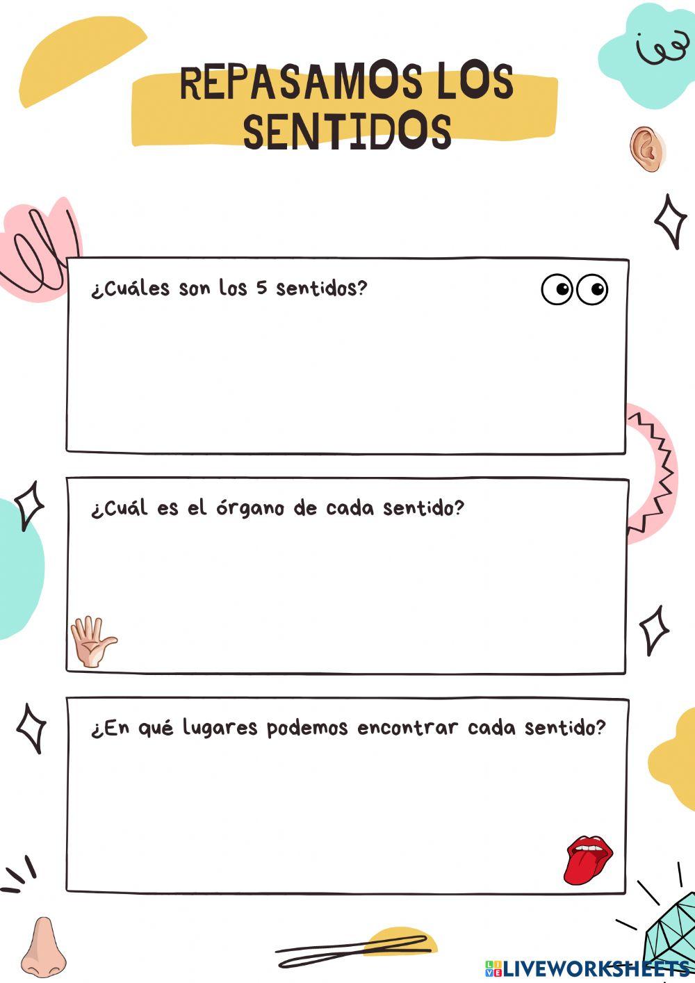 Repasamos los sentidos