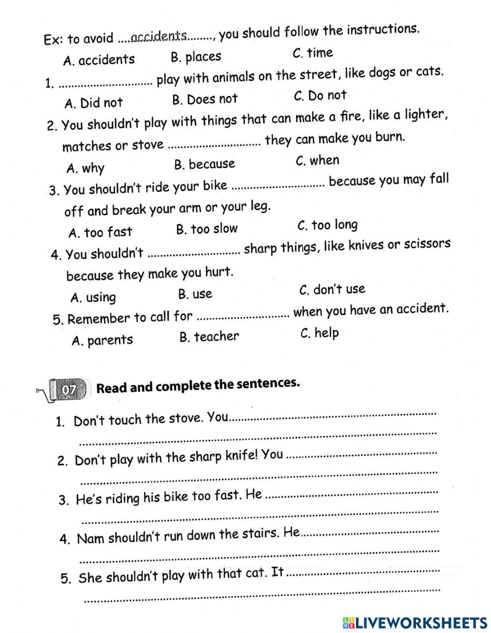 G5-review unit 12 l1 listening