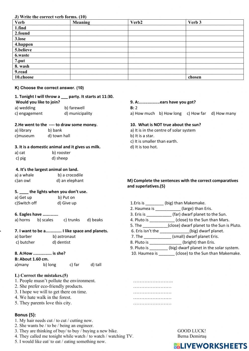 Quiz 18-7th grade -Ali- 2023