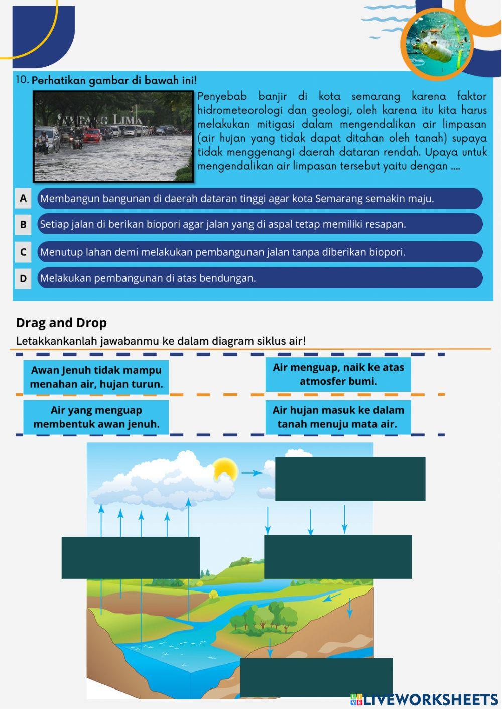 Pretetst LKPD Elektronik Berbasis Kearifan Lokal Kelas 5 Tema 8 Sub Tema 1 Pembelajaran 5