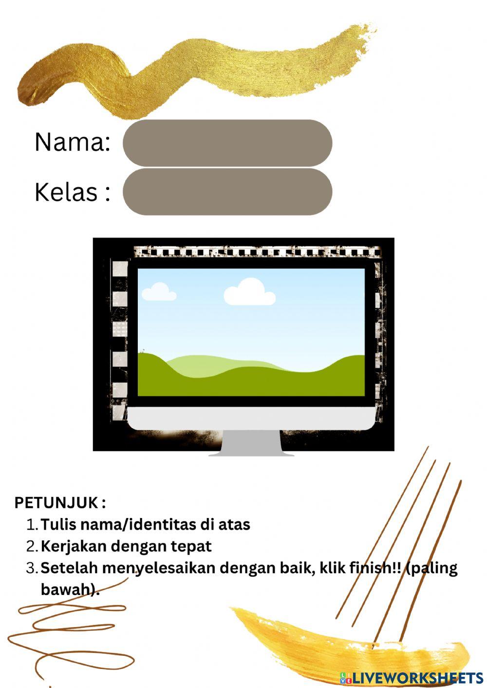 Soal Jaring-Jaring Bangun Ruang