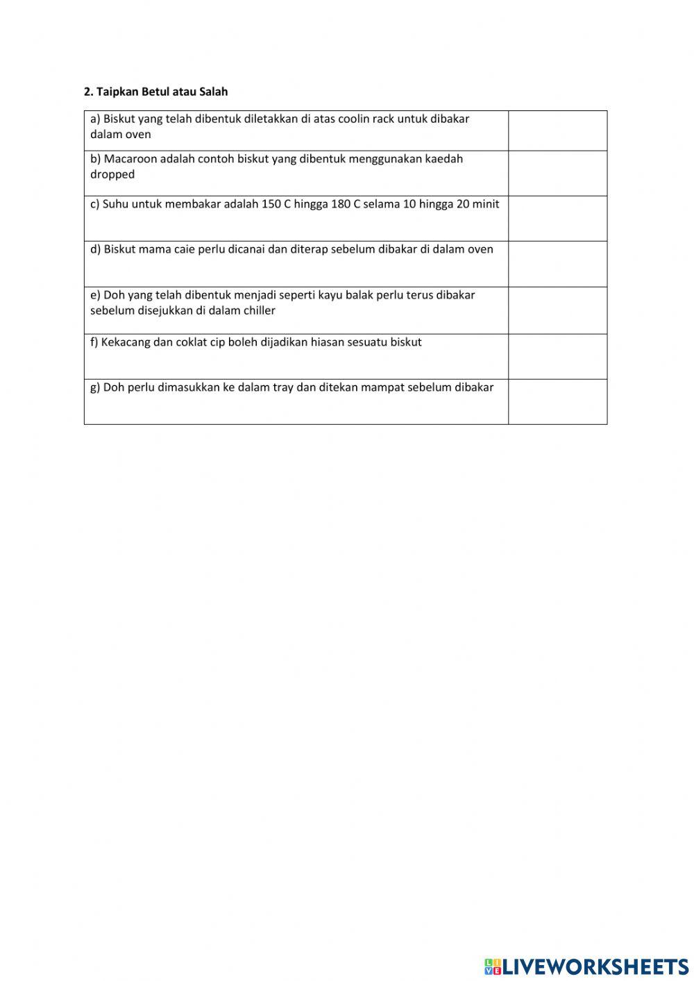 Cu05:cookies preparation