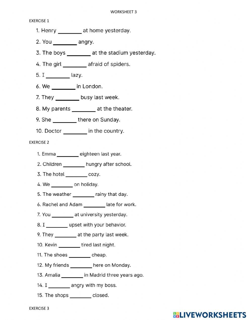 Simple past-tobe-affirmative