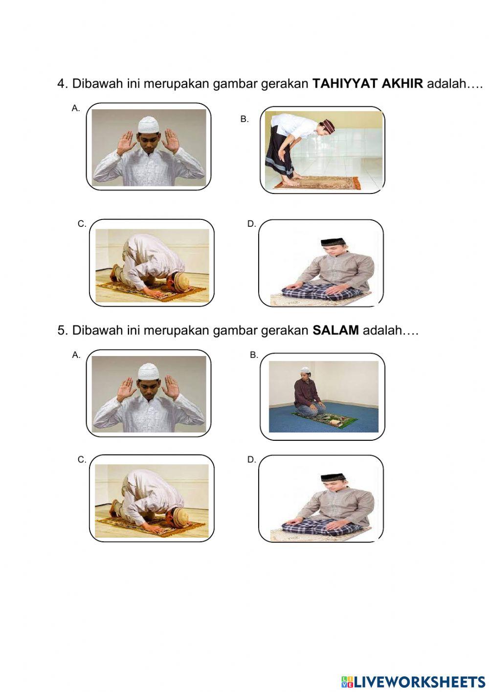 Latihan agama islam