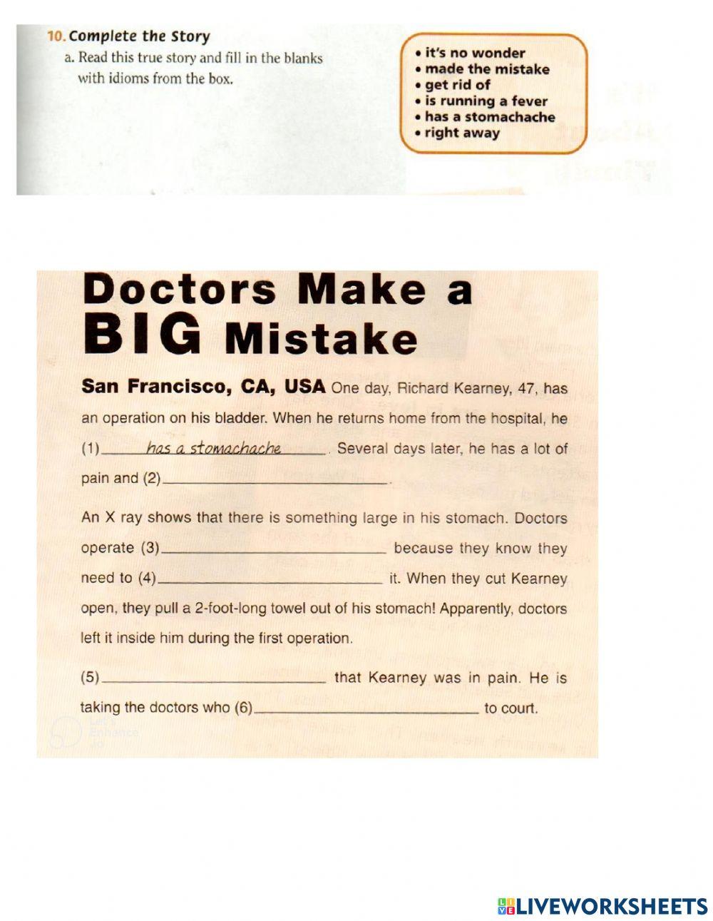 Idioms believe it 1 exer 1