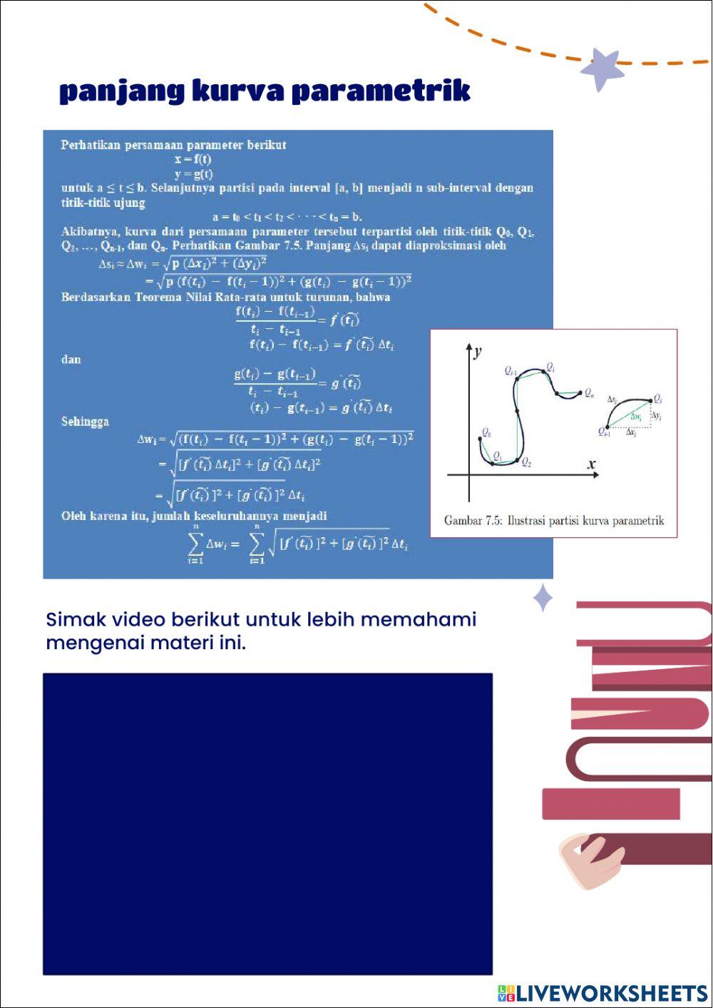 Persamaan parametrik