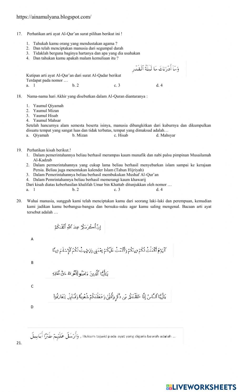 Tryout penilaian sumatif