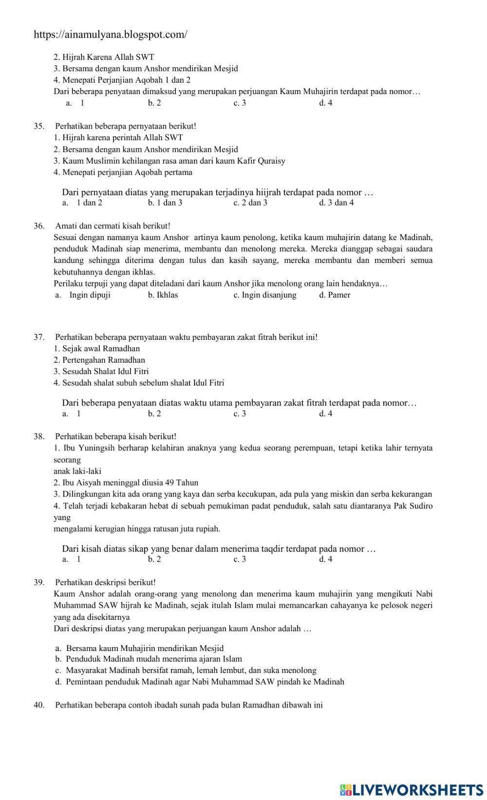 Tryout penilaian sumatif