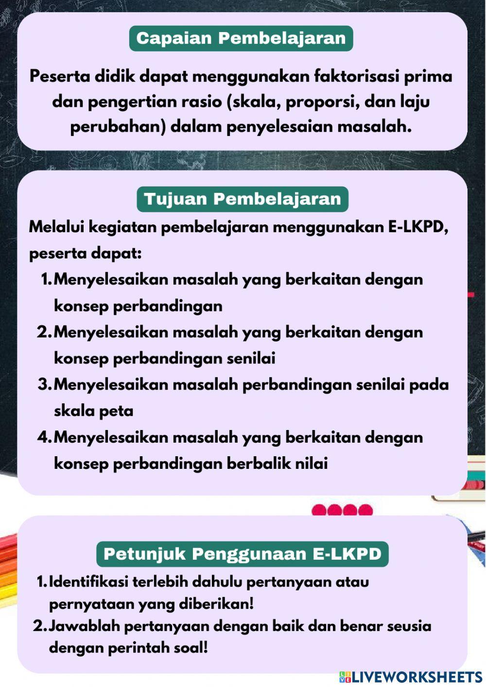 LKPD Perbandingan 1 LKPD Perbandingan 1