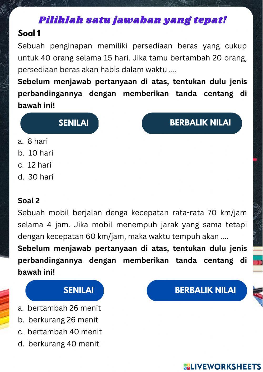 LKPD Perbandingan 1 LKPD Perbandingan 1