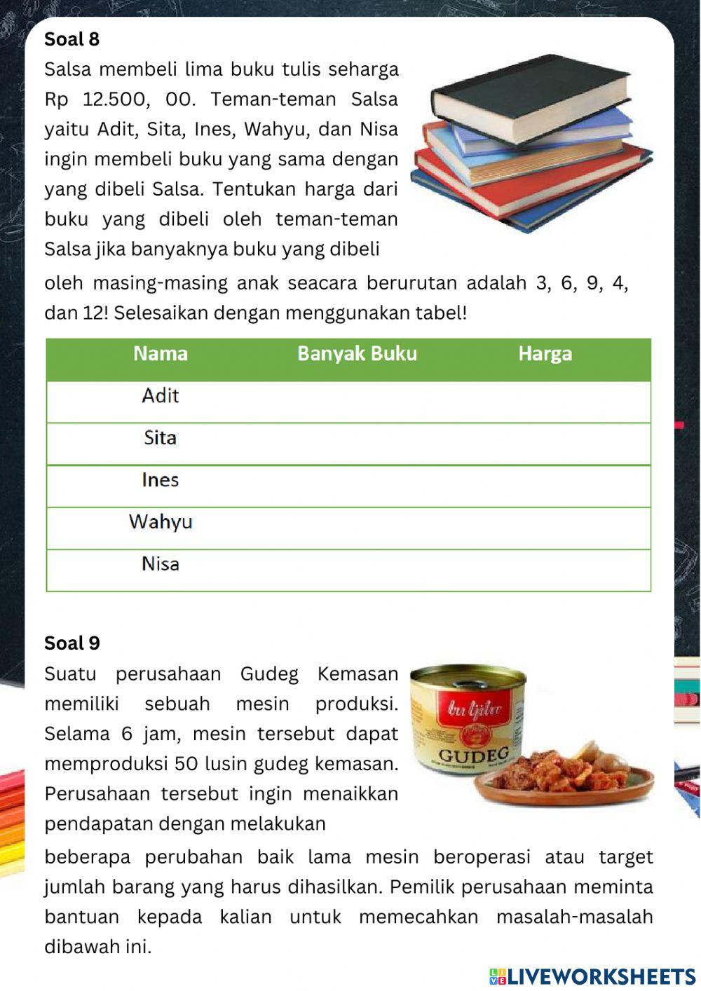 LKPD Perbandingan 1 LKPD Perbandingan 1