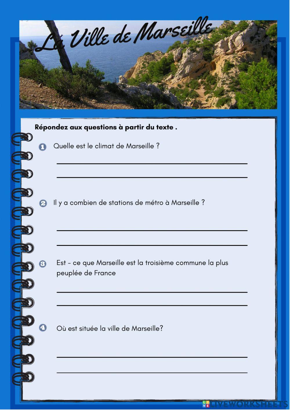 La Ville de Marseille