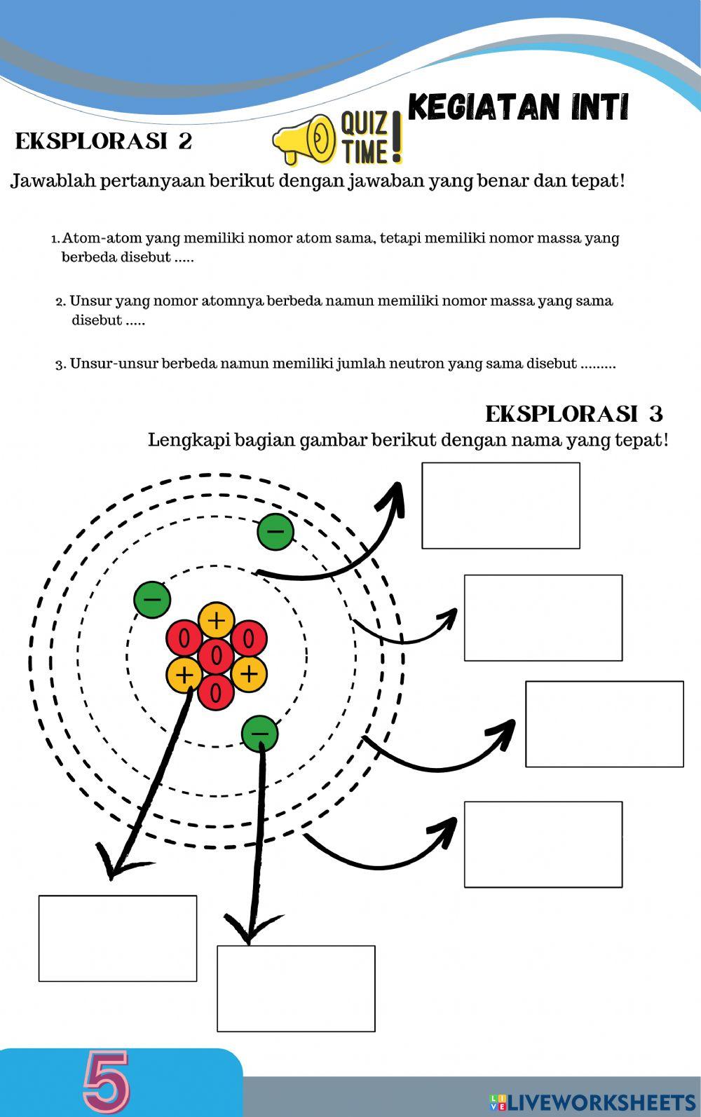 Konfigurasi Elektron (Kimia Kelas X) Konfigurasi Elektron (Kimia Kelas X)