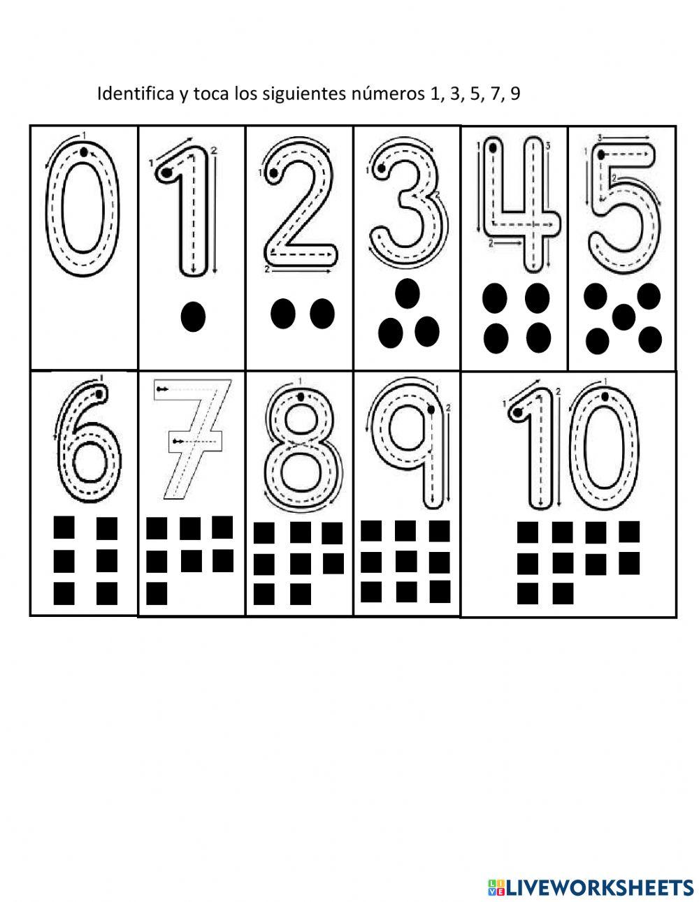 Números del 1 al 10