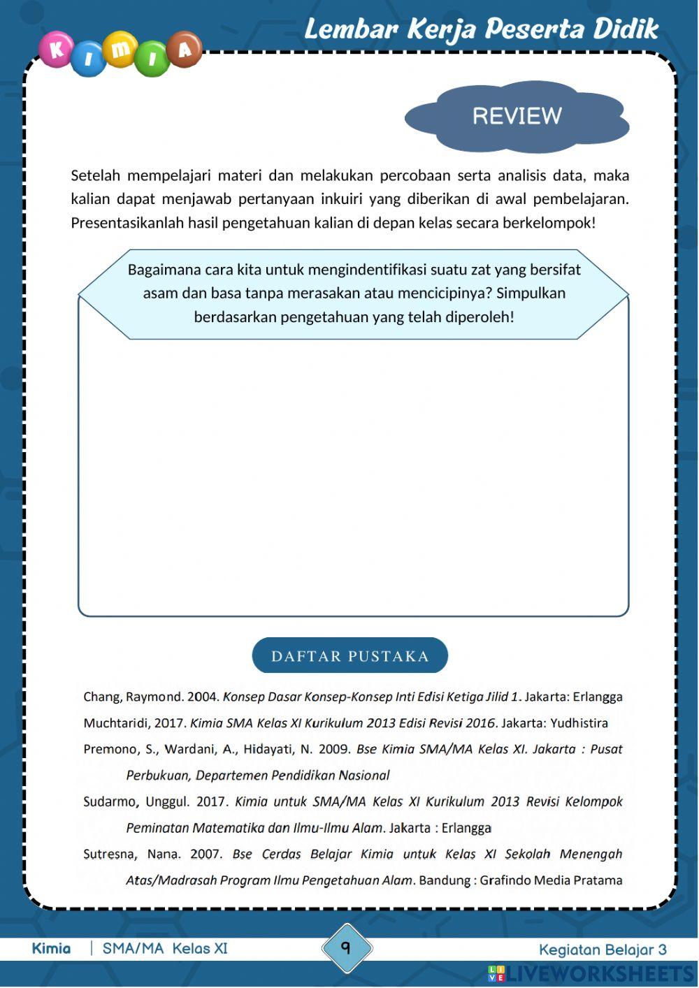 Indikator Asam dan Basa