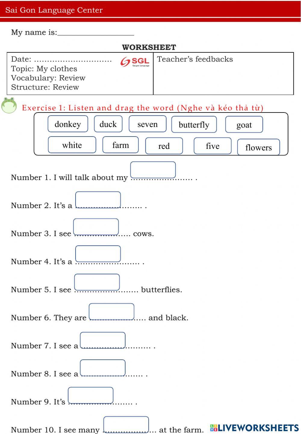 First friend - Review Topic 4,5,6,7