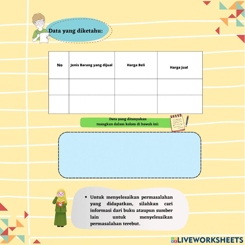 Lkpd aritmatika sosial pertemuan 1