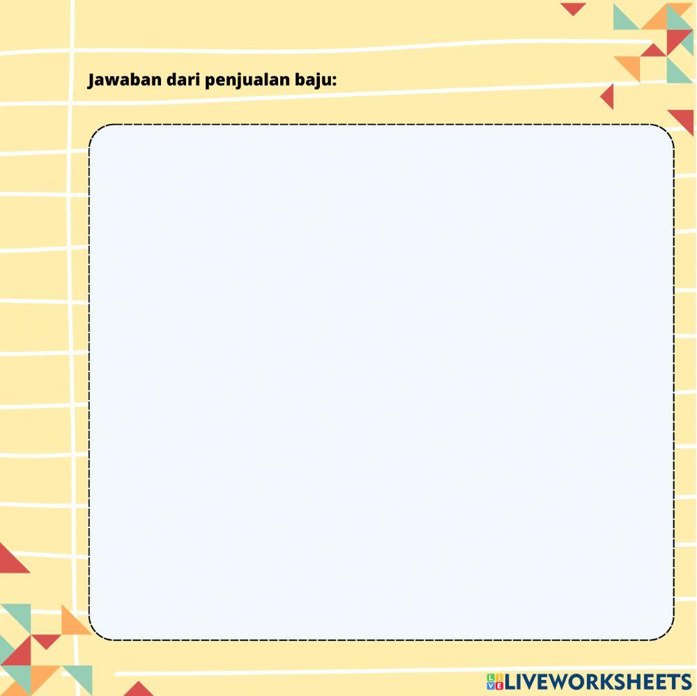 Lkpd aritmatika sosial pertemuan 1