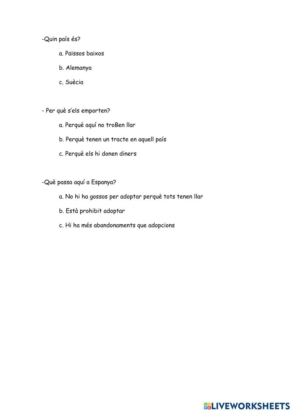 Info k una nova llar