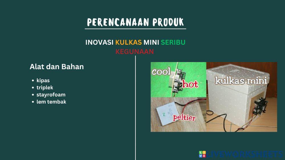 Produk kelompok 10