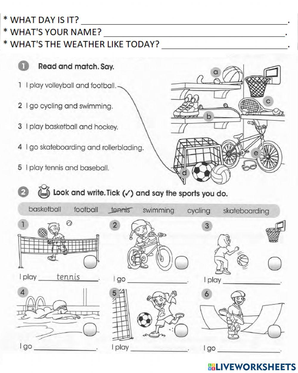 Give me five 2 unit 1 activity book p.6