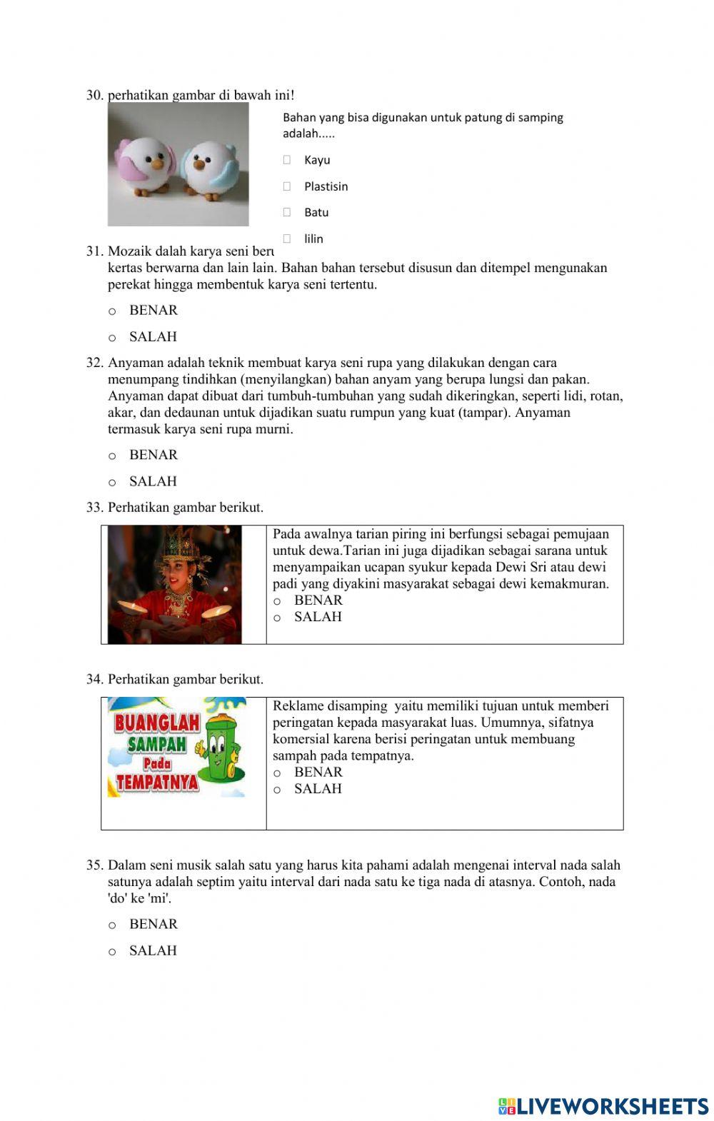 Simulasi Sumatif SBdP