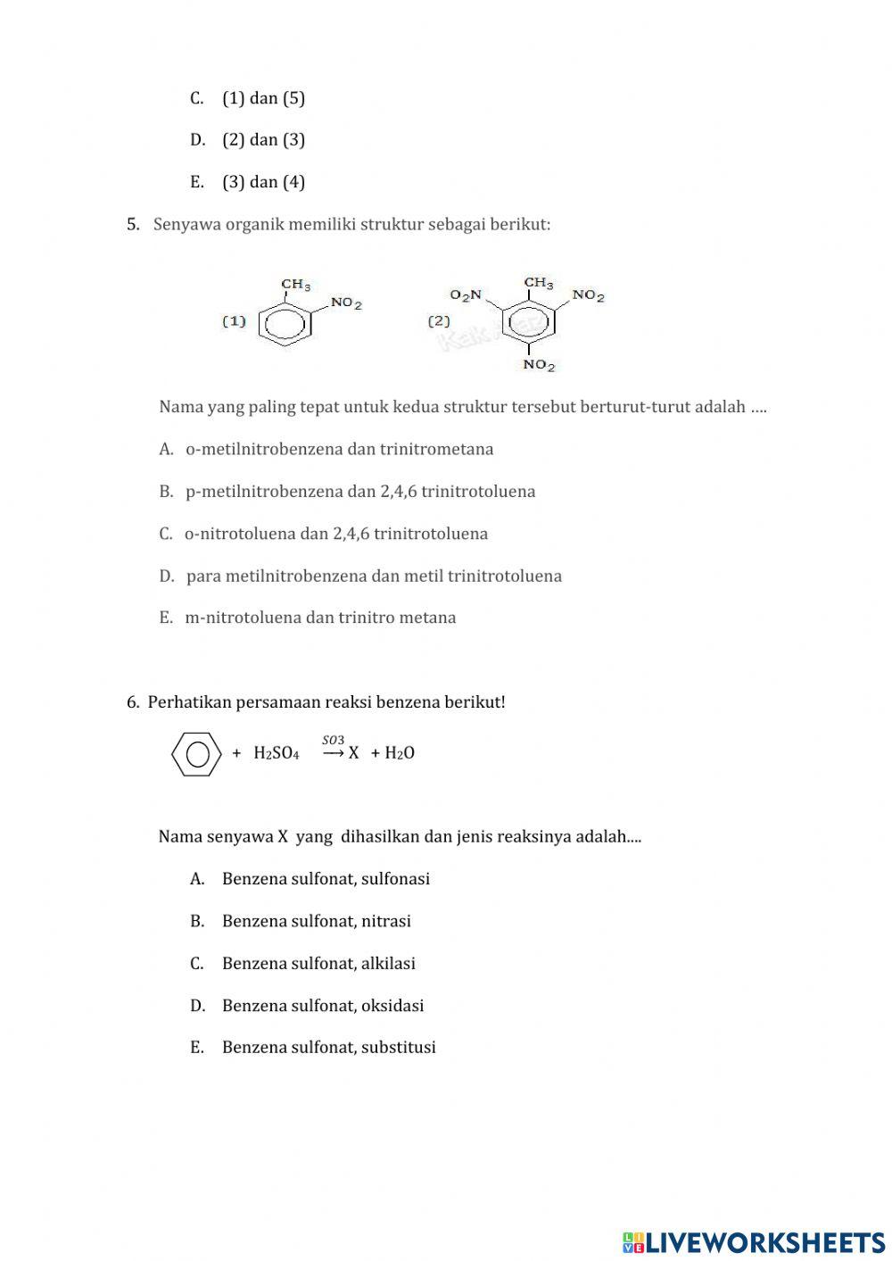 PH Benzena dan Polimer
