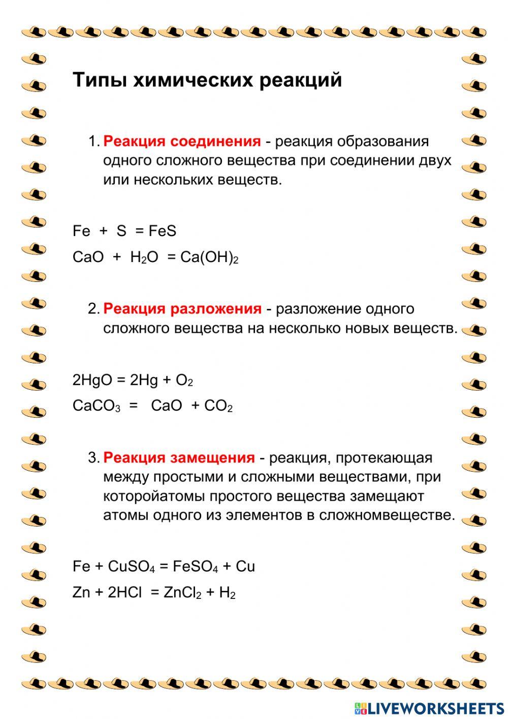 Типы химических связей