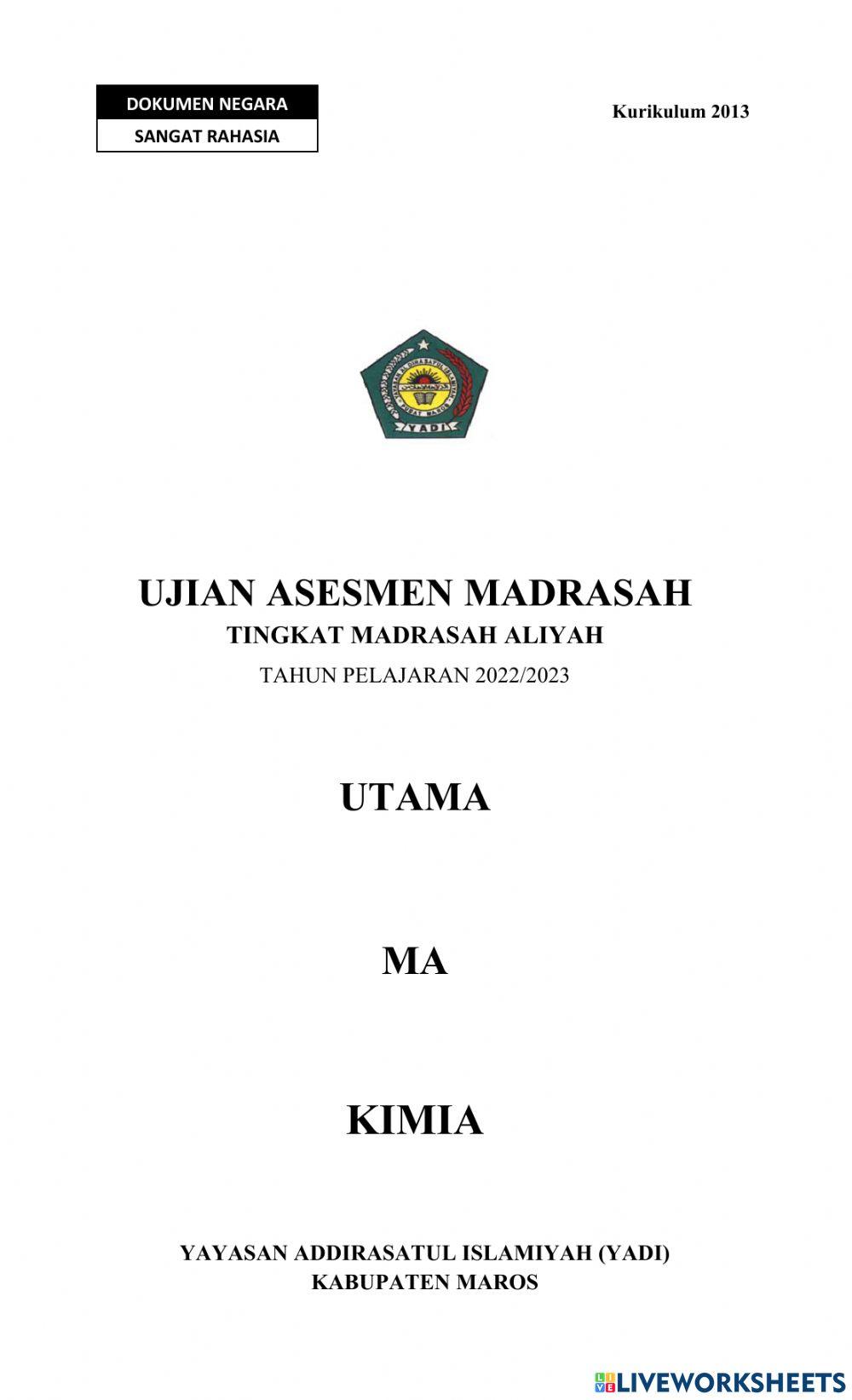 Asesmen madrasah aliyah yadi bontocina